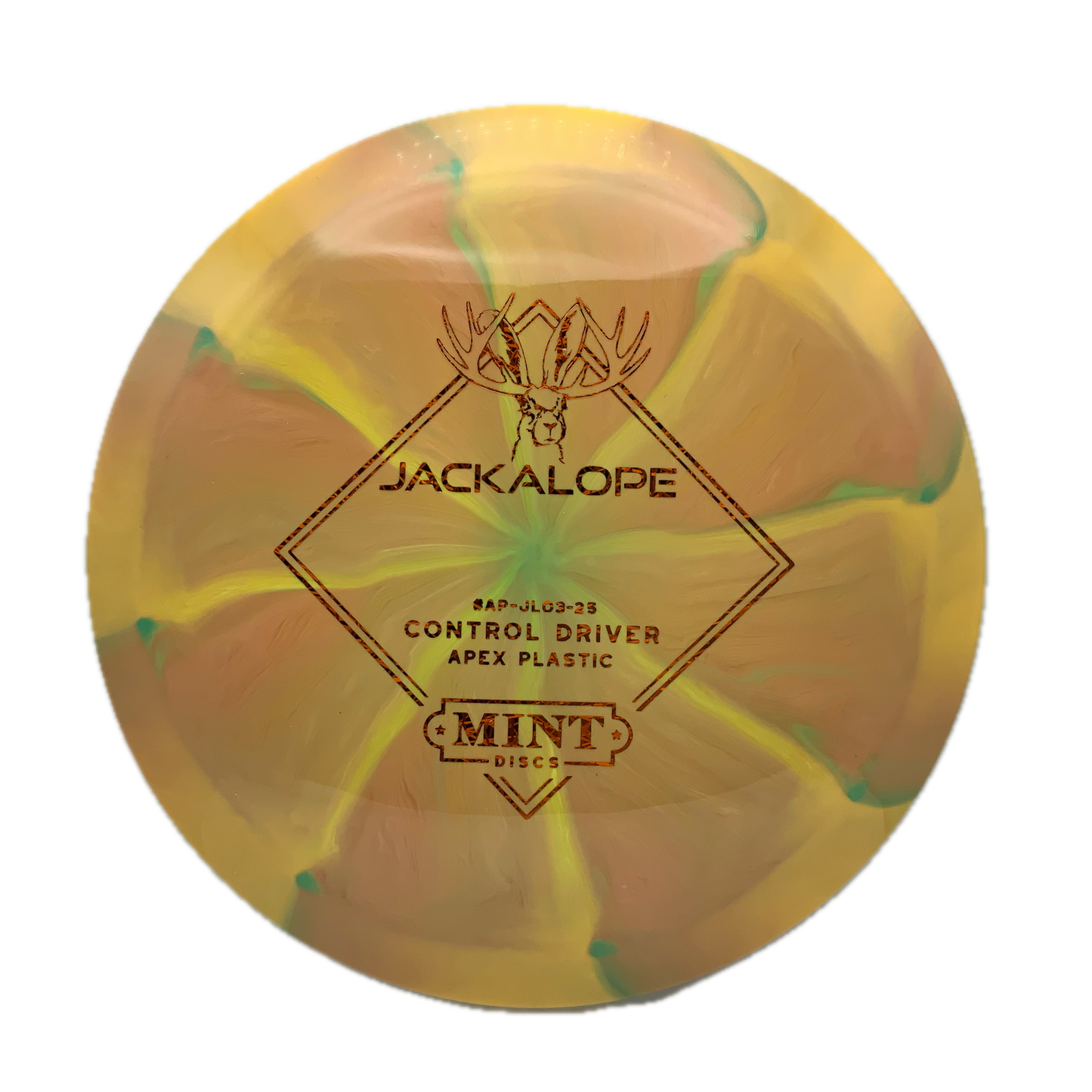 Mint Discs Jackalope Apex Swirl #21 - 168 - Astro Discs TX - Houston Disc Golf