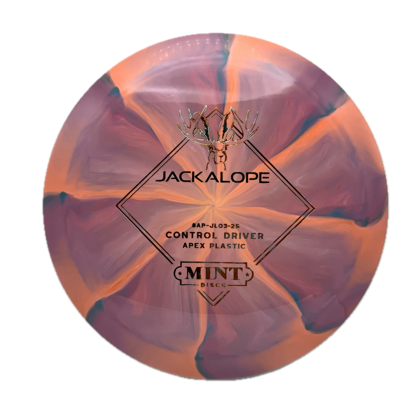 Mint Discs Jackalope Apex Swirl #22 - 169 - Astro Discs TX - Houston Disc Golf