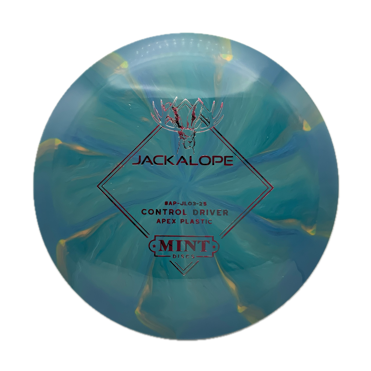 Mint Discs Jackalope Apex Swirl #25 - 169 - Astro Discs TX - Houston Disc Golf