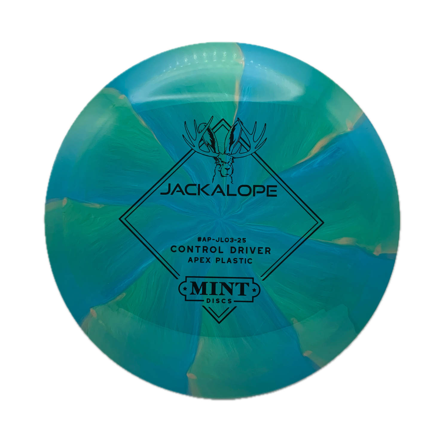 Mint Discs Jackalope Apex Swirl #26 - 174 - Astro Discs TX - Houston Disc Golf
