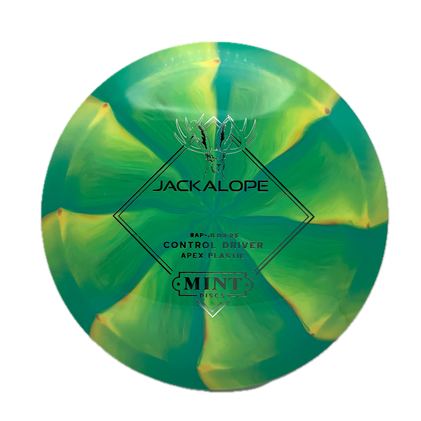 Mint Discs Jackalope Apex Swirl #28 - 174 - Astro Discs TX - Houston Disc Golf
