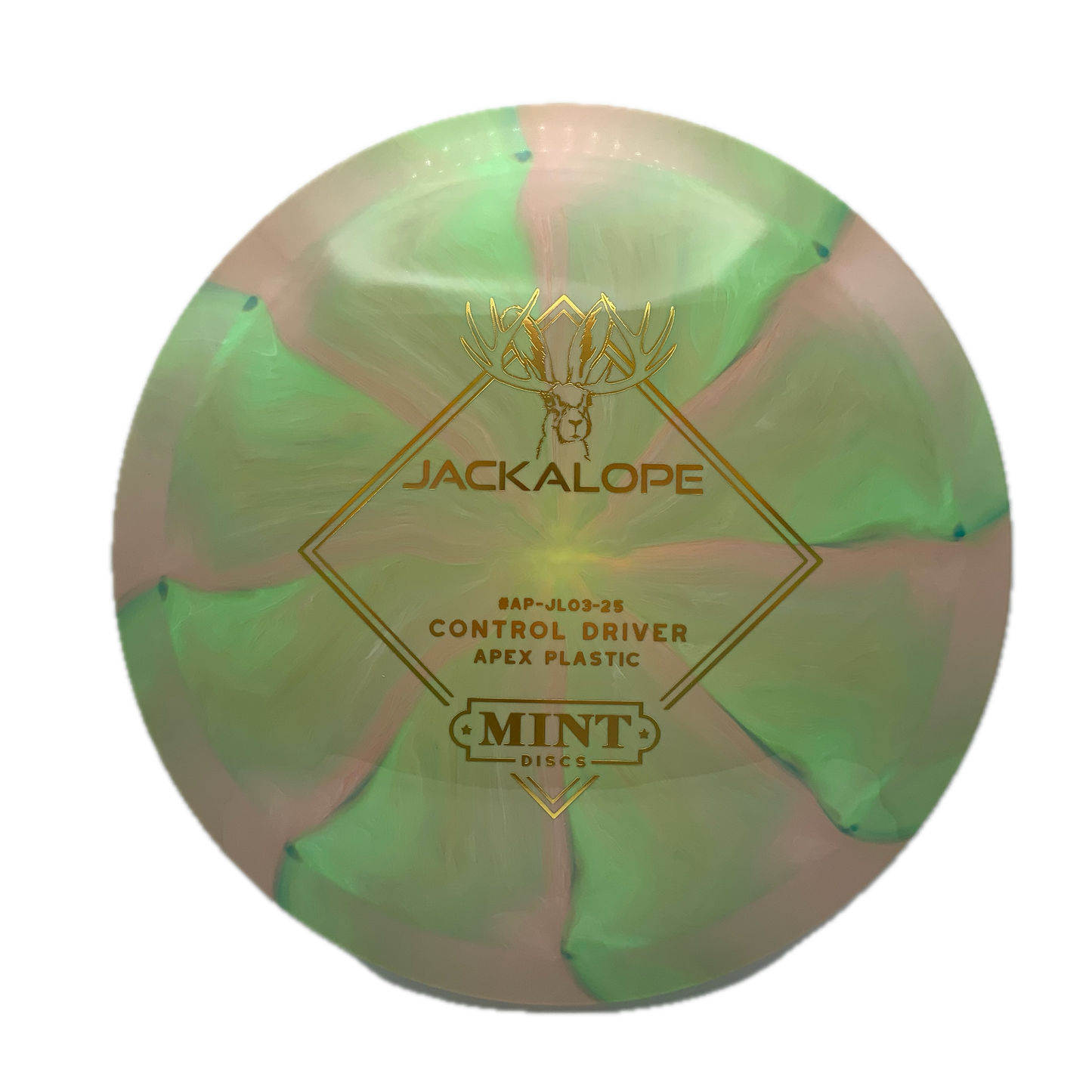 Mint Discs Jackalope Apex Swirl #30 - 174 - Astro Discs TX - Houston Disc Golf