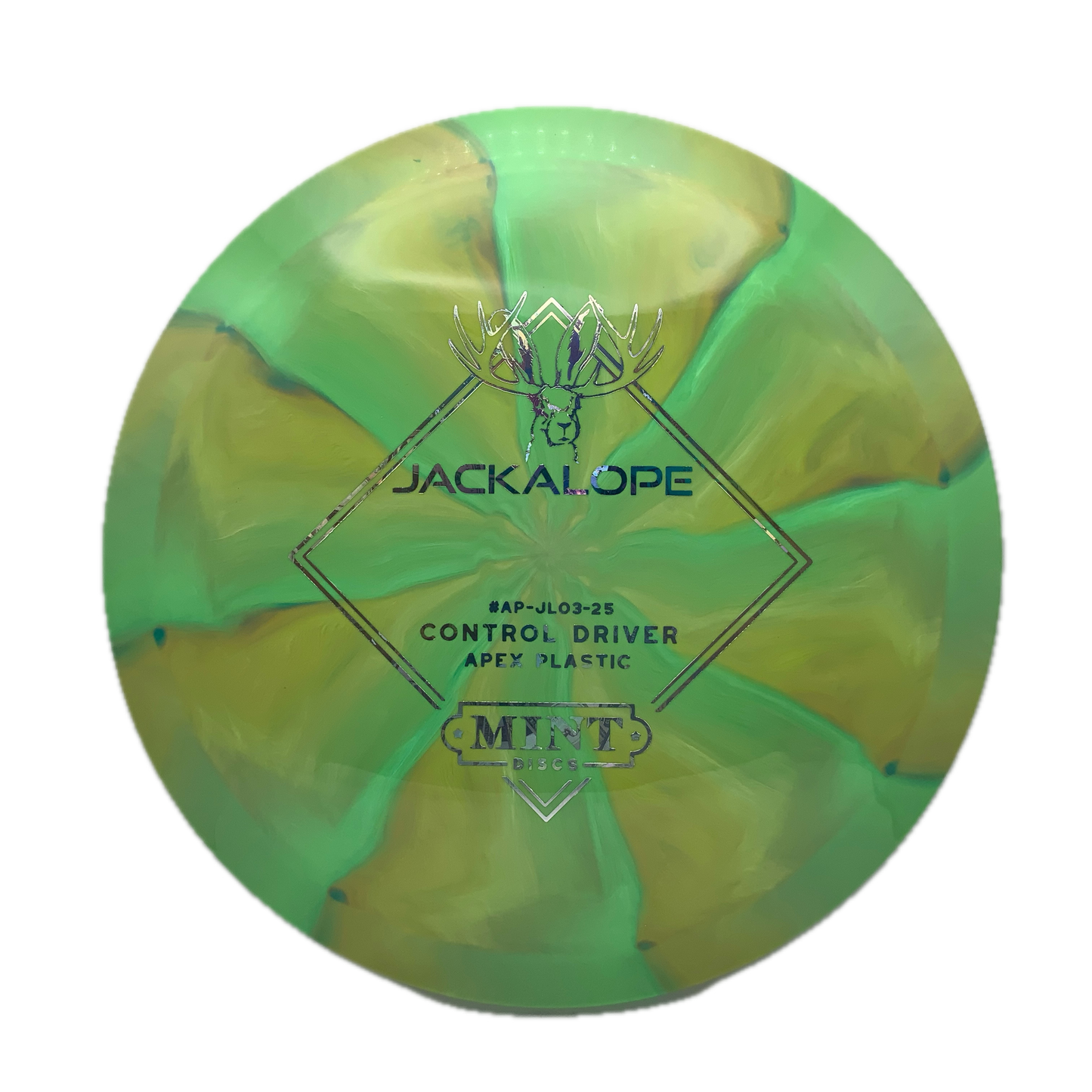 Mint Discs Jackalope Apex Swirl #32 - 174 - Astro Discs TX - Houston Disc Golf