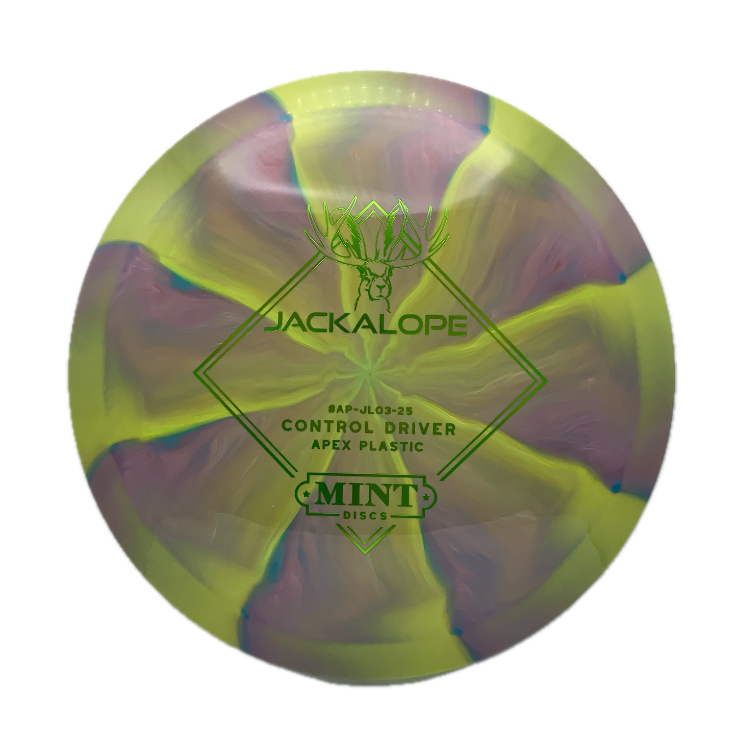 Mint Discs Jackalope Apex Swirl #33 - 174 - Astro Discs TX - Houston Disc Golf