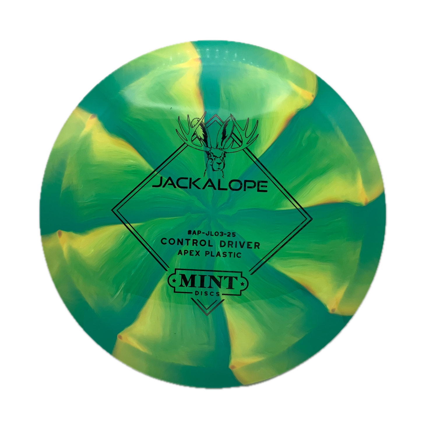 Mint Discs Jackalope Apex Swirl #35 - 174 - Astro Discs TX - Houston Disc Golf