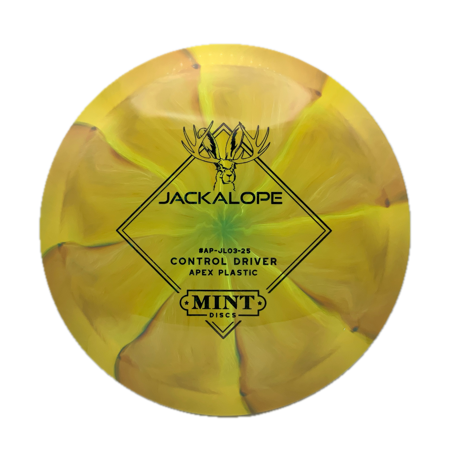 Mint Discs Jackalope Apex Swirl #36 - 174 - Astro Discs TX - Houston Disc Golf