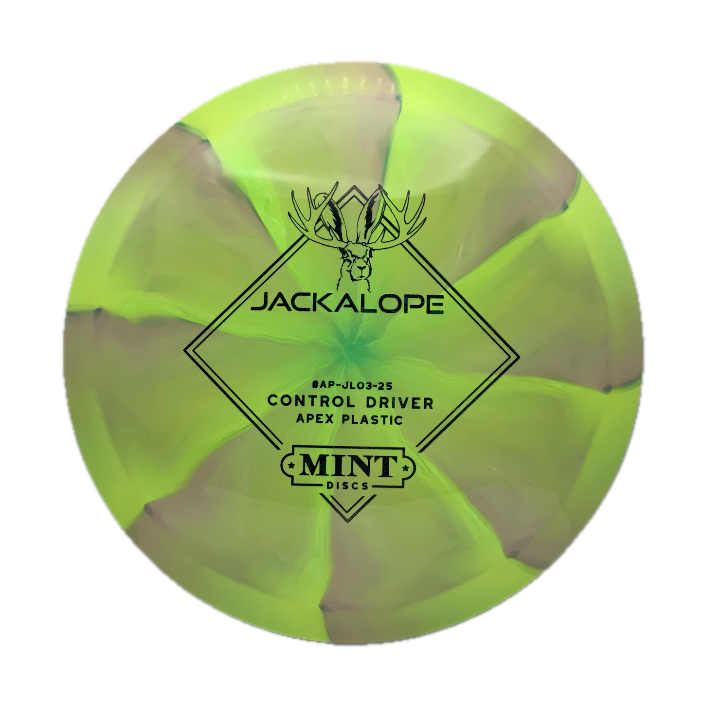 Mint Discs Jackalope Apex Swirl #37 - 174 - Astro Discs TX - Houston Disc Golf