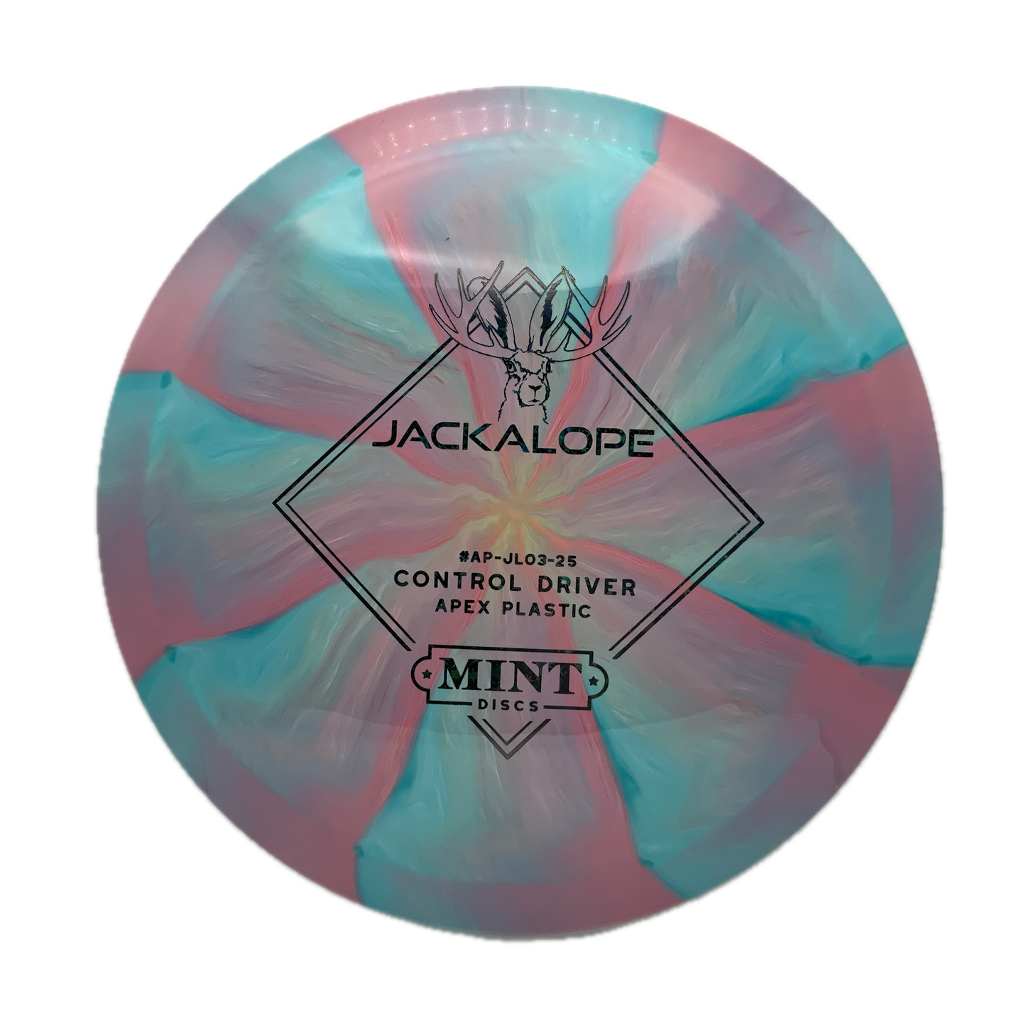 Mint Discs Jackalope Apex Swirl #38 - 174 - Astro Discs TX - Houston Disc Golf