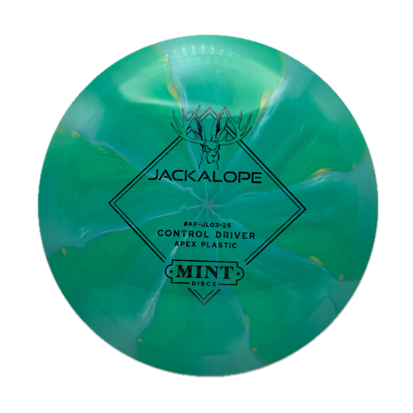 Mint Discs Jackalope Apex Swirl #39 - 174 - Astro Discs TX - Houston Disc Golf