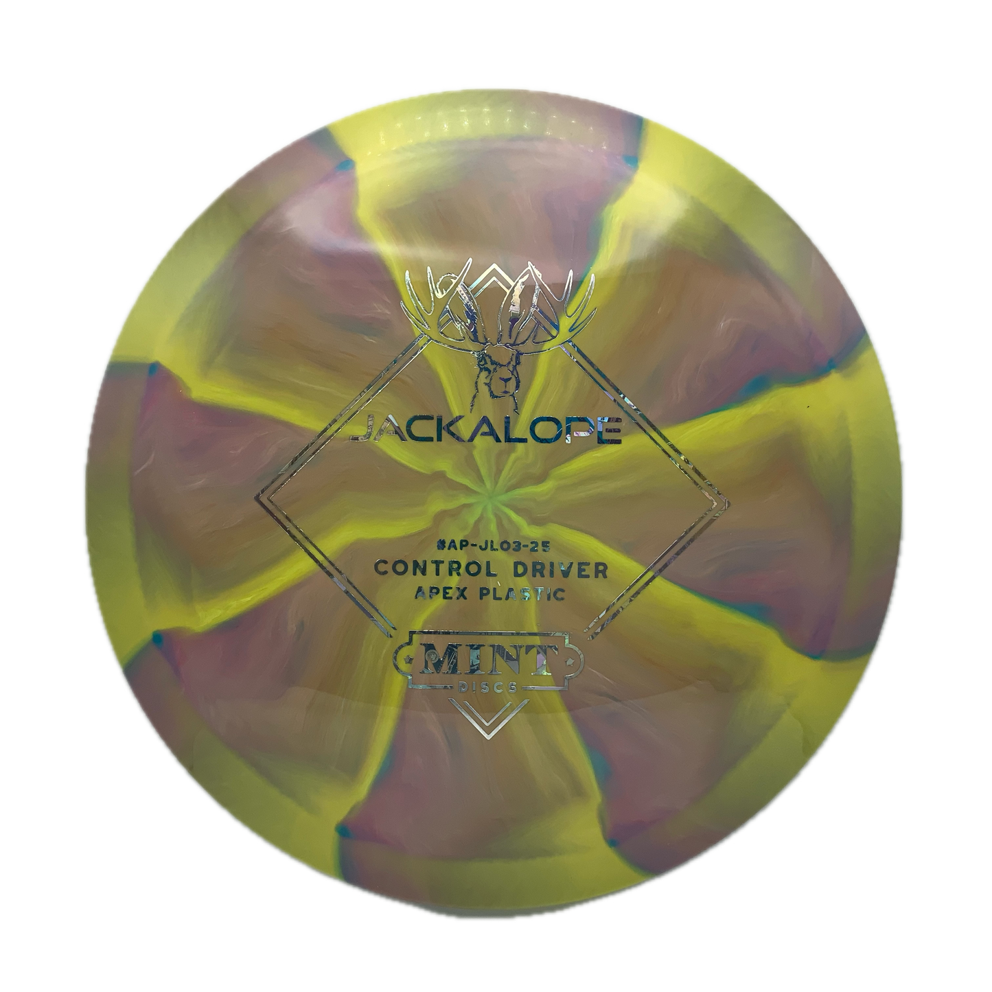 Mint Discs Jackalope Apex Swirl #42 - 174 - Astro Discs TX - Houston Disc Golf