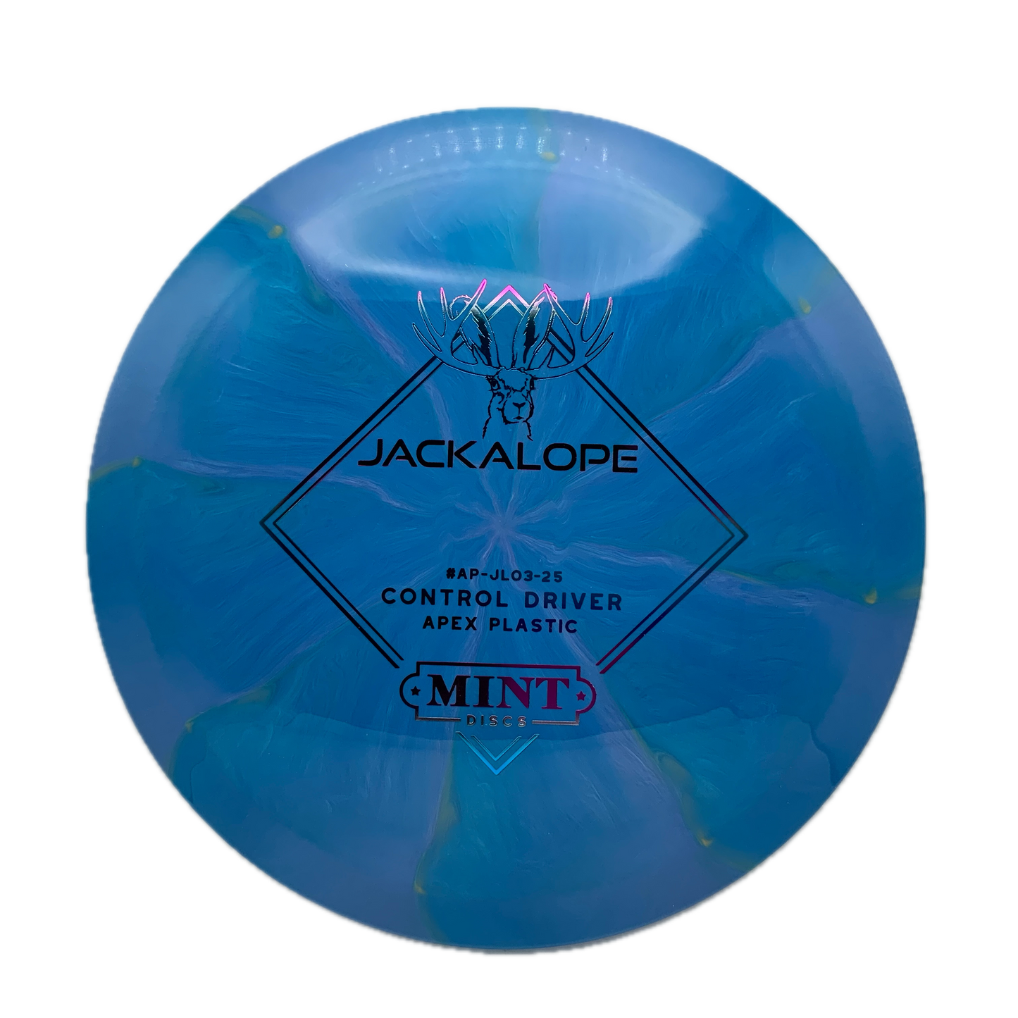 Mint Discs Jackalope Apex Swirl #43 - 174 - Astro Discs TX - Houston Disc Golf