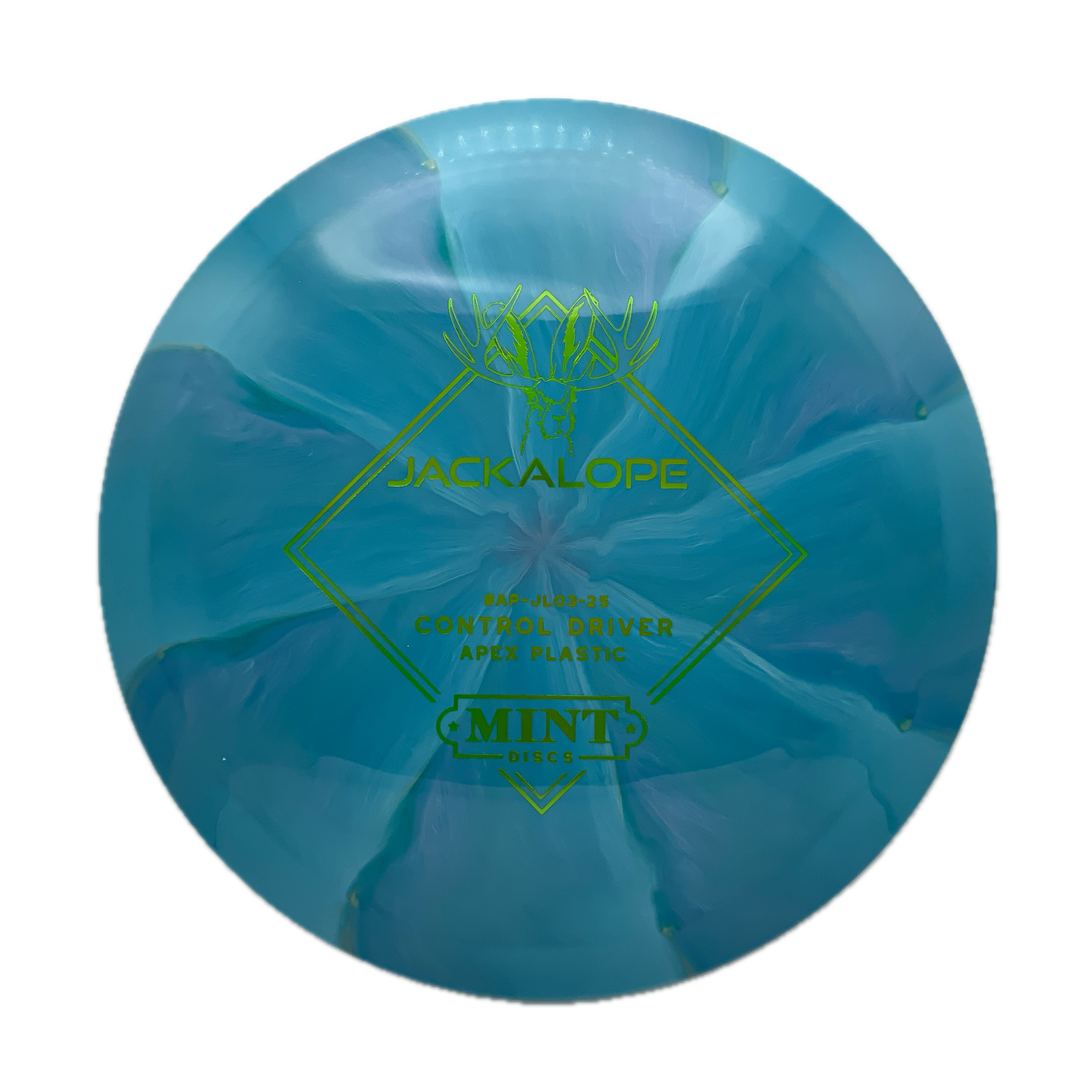Mint Discs Jackalope Apex Swirl #44 - 174 - Astro Discs TX - Houston Disc Golf