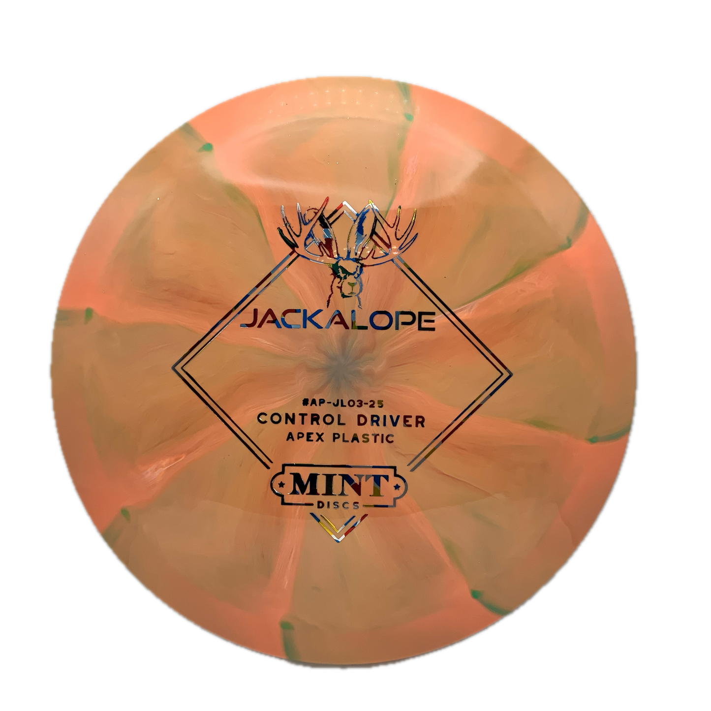 Mint Discs Jackalope Apex Swirl #47 - 175 - Astro Discs TX - Houston Disc Golf