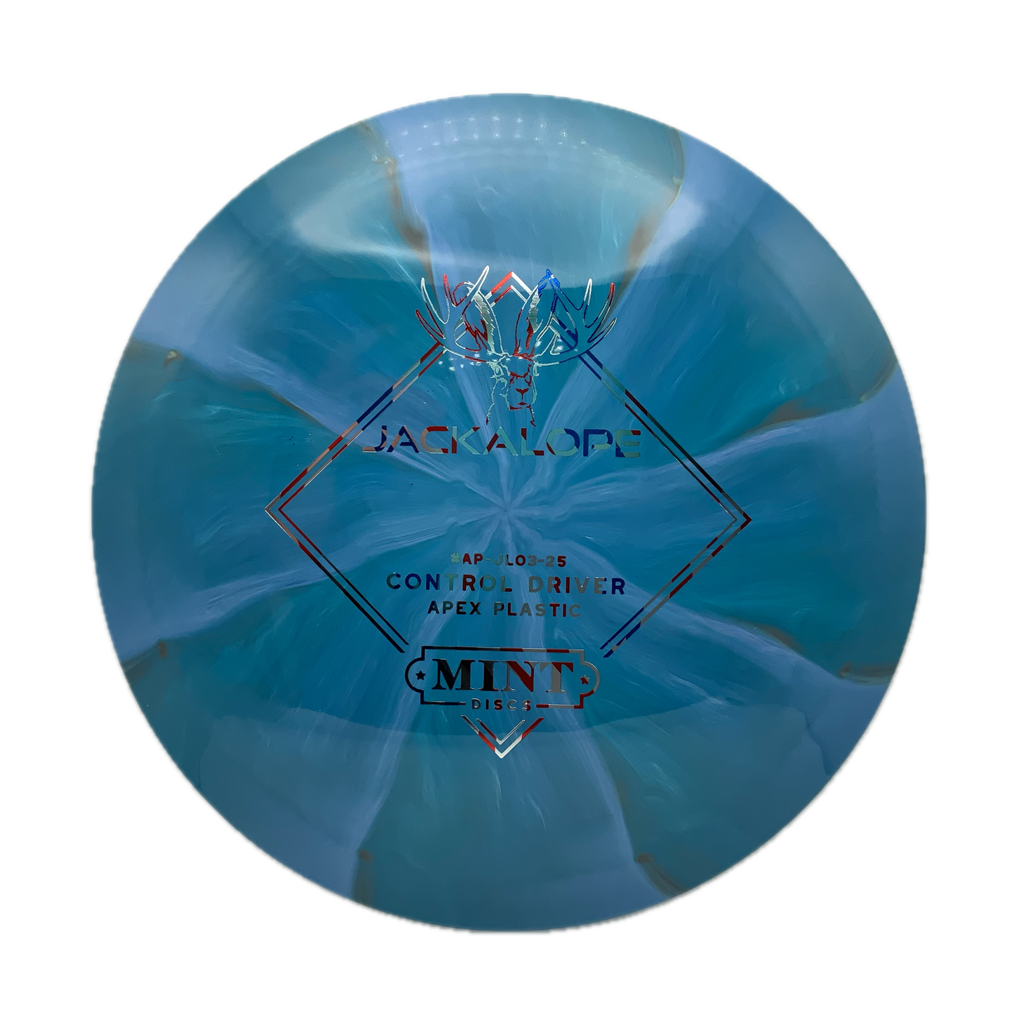 Mint Discs Jackalope Apex Swirl #48 - 175 - Astro Discs TX - Houston Disc Golf