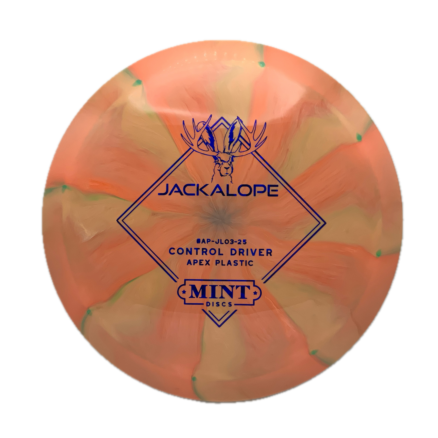 Mint Discs Jackalope Apex Swirl #51 - 175 - Astro Discs TX - Houston Disc Golf