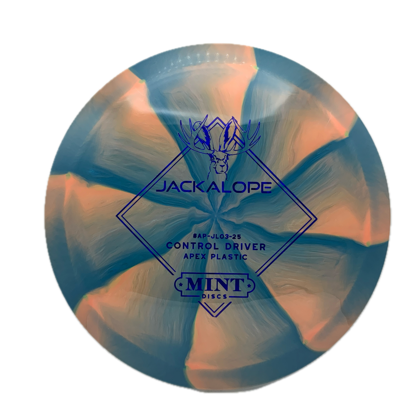 Mint Discs Jackalope Apex Swirl #52 - 175 - Astro Discs TX - Houston Disc Golf