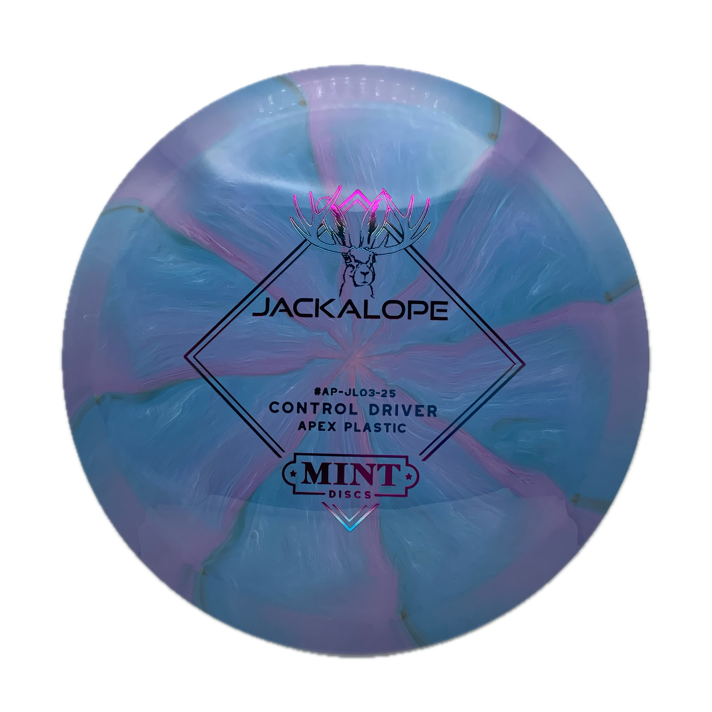 Mint Discs Jackalope Apex Swirl #53 - 175 - Astro Discs TX - Houston Disc Golf