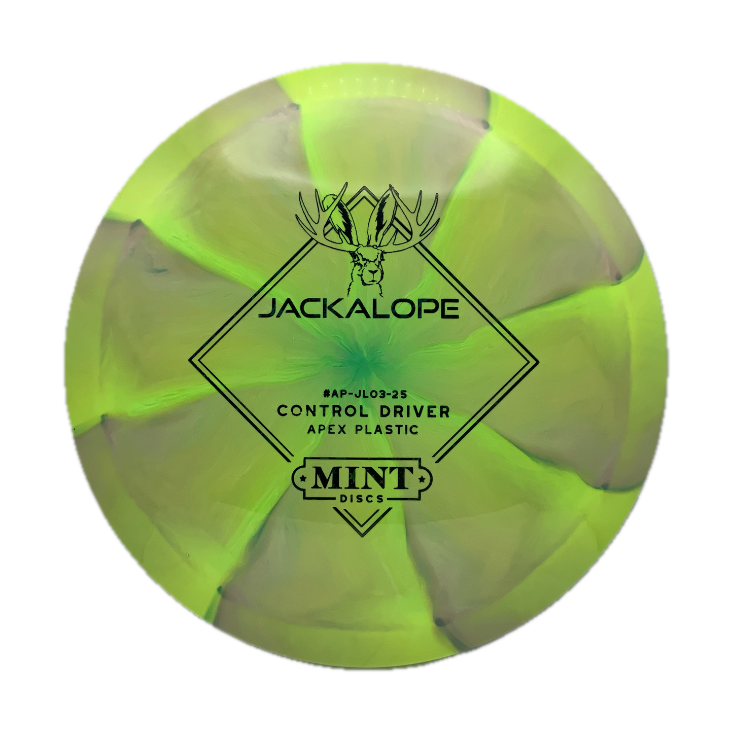 Mint Discs Jackalope Apex Swirl #59 - 174 - Astro Discs TX - Houston Disc Golf