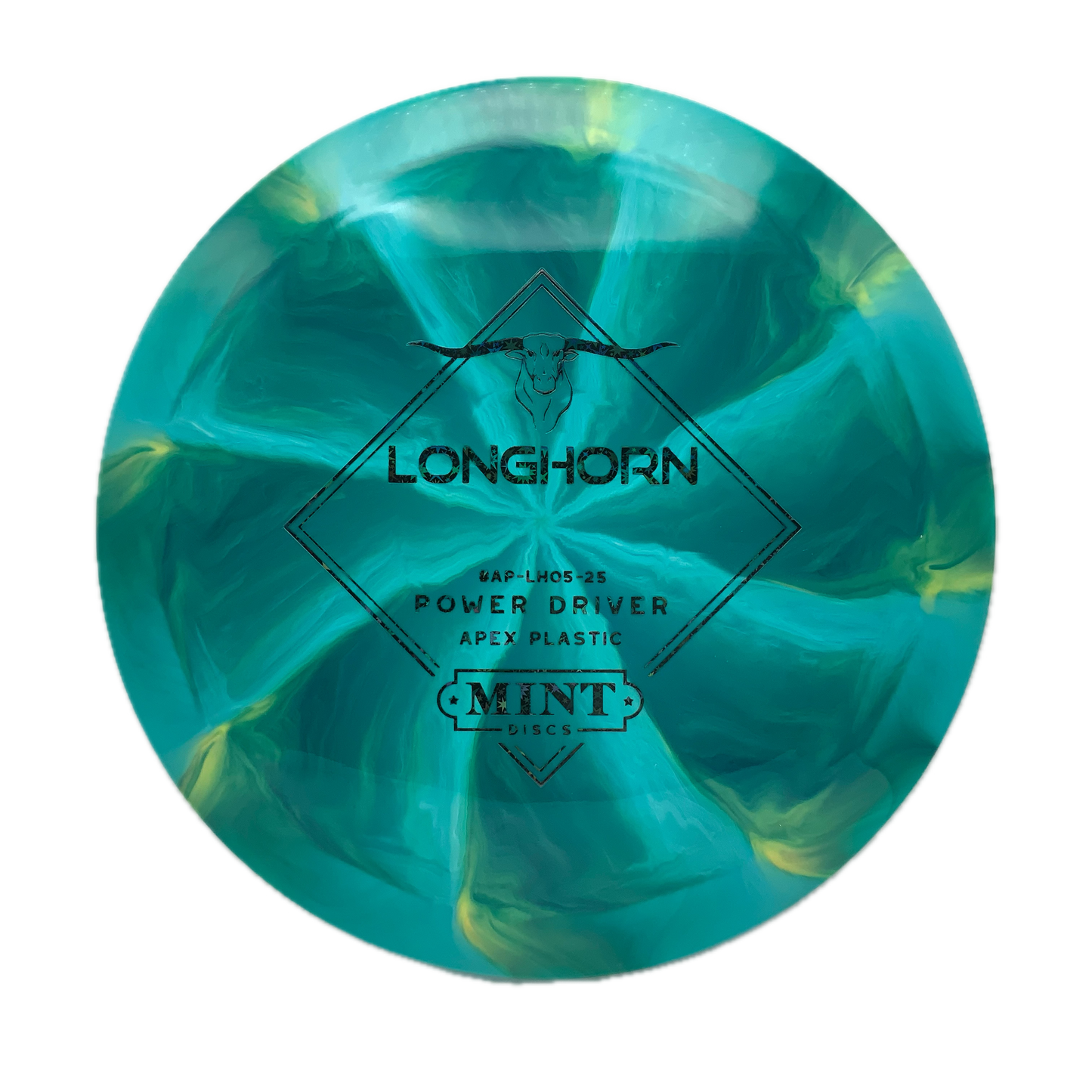 Mint Discs Longhorn Apex Swirl #3 - 165 - Astro Discs TX - Houston Disc Golf