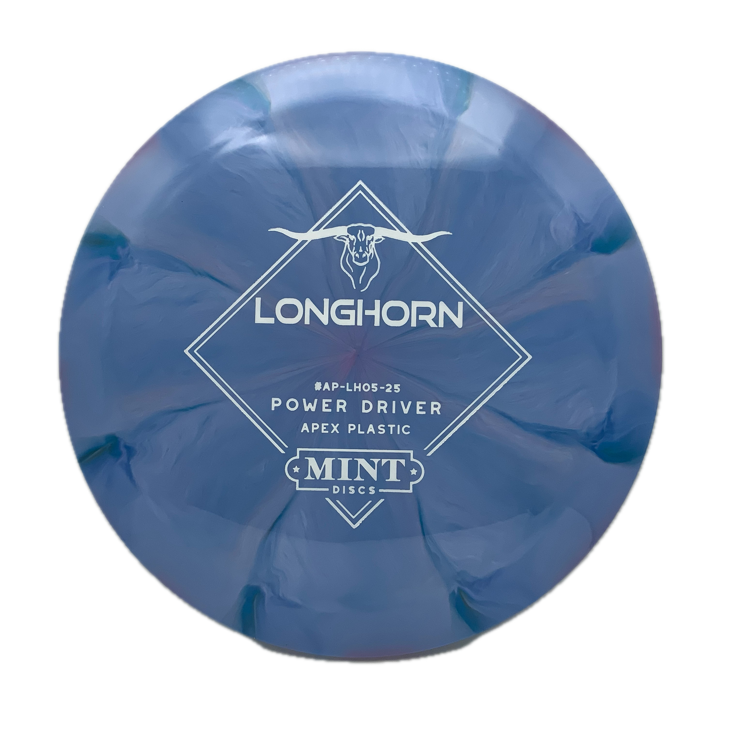 Mint Discs Longhorn Apex Swirl #4 - 166 - Astro Discs TX - Houston Disc Golf