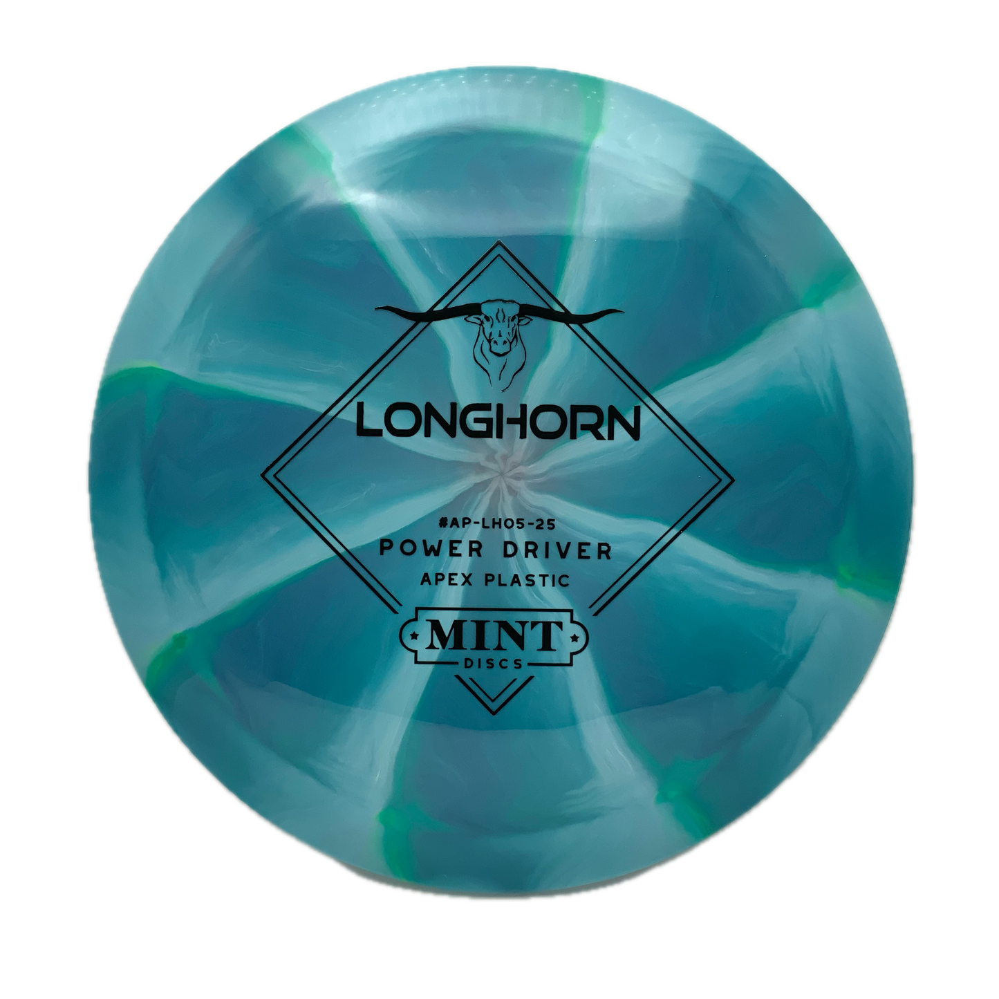 Mint Discs Longhorn Apex Swirl #6 - 167 - Astro Discs TX - Houston Disc Golf