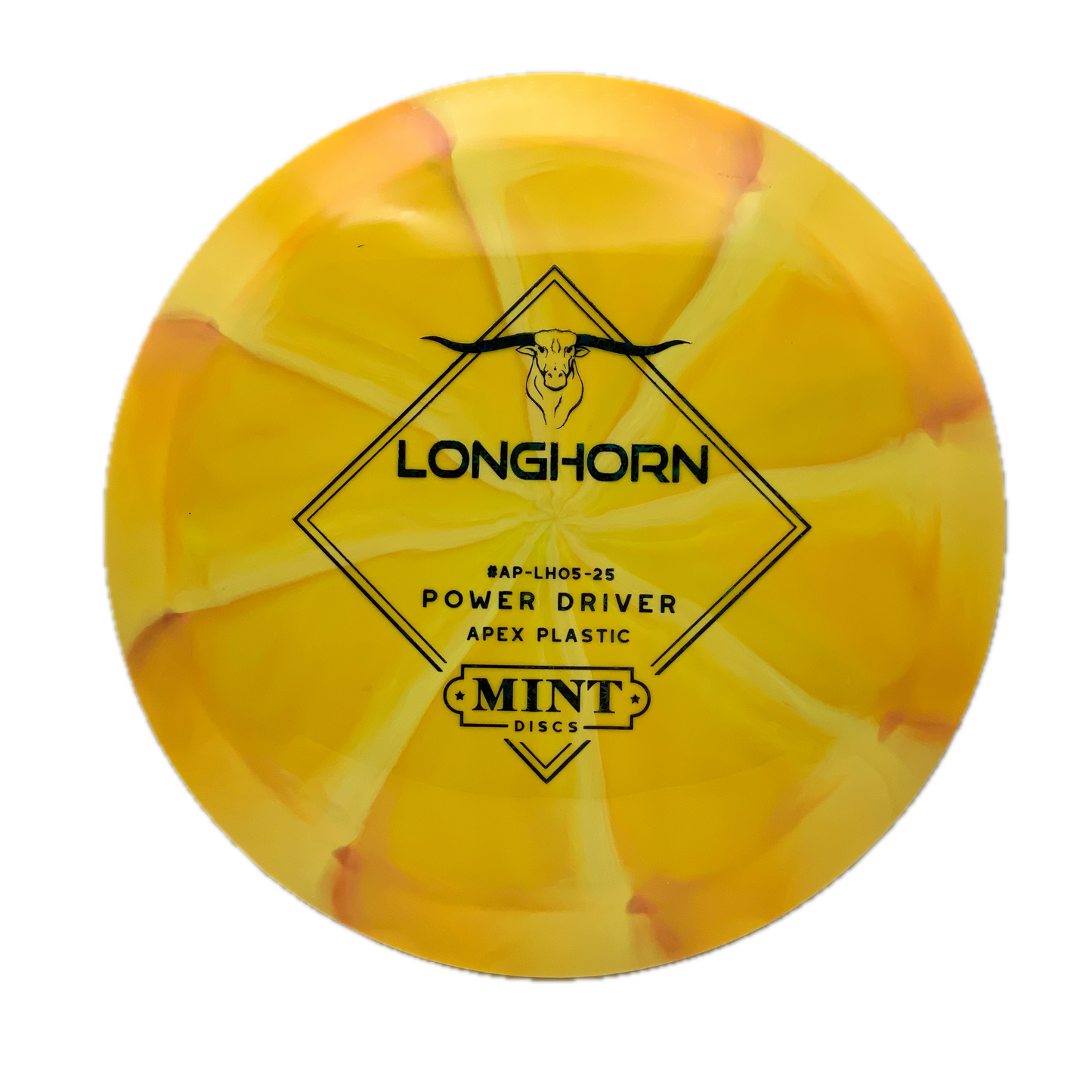 Mint Discs Longhorn Apex Swirl #8 - 167 - Astro Discs TX - Houston Disc Golf