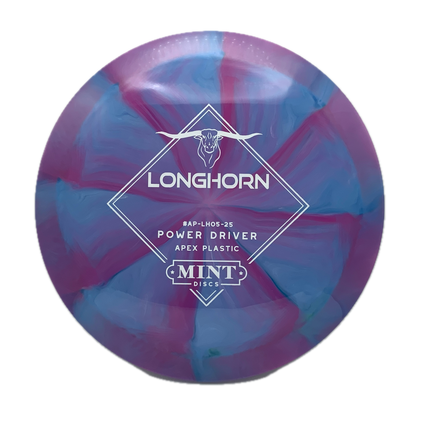 Mint Discs Longhorn Apex Swirl #15 - 174 - Astro Discs TX - Houston Disc Golf