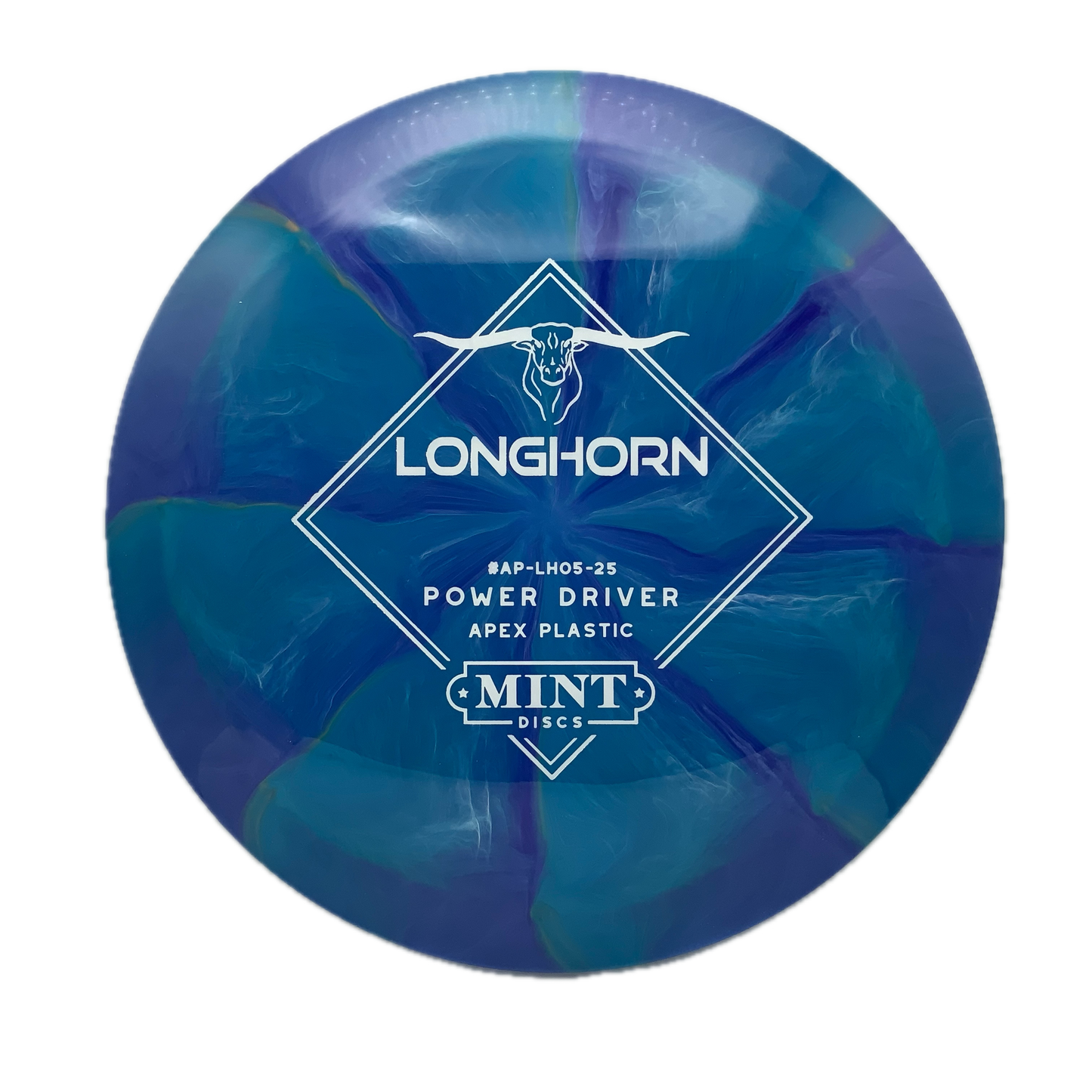Mint Discs Longhorn Apex Swirl #16 - 174 - Astro Discs TX - Houston Disc Golf