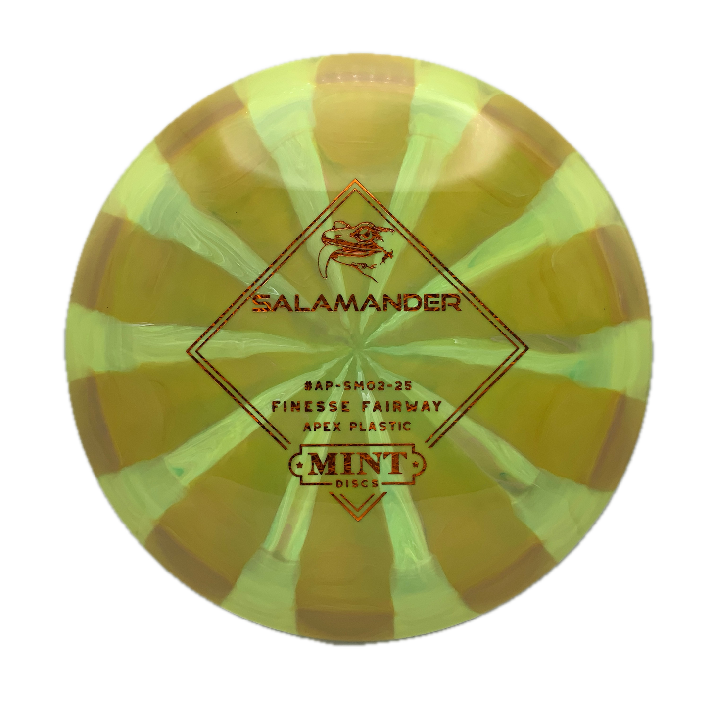 Mint Discs Salamander Apex Swirl #22 - 168 - Astro Discs TX - Houston Disc Golf
