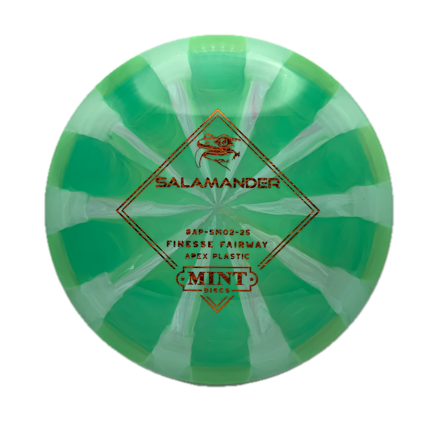 Mint Discs Salamander Apex Swirl #25 - 168 - Astro Discs TX - Houston Disc Golf