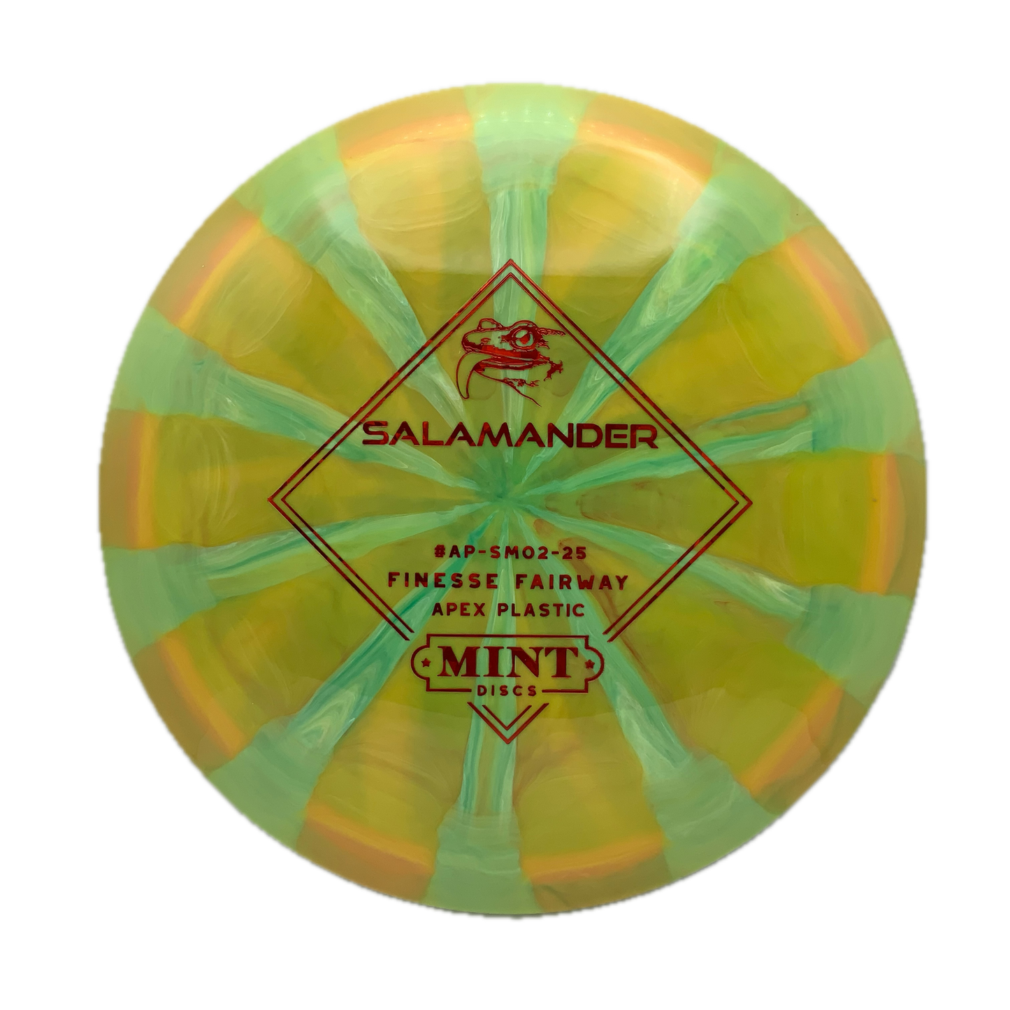 Mint Discs Salamander Apex Swirl #34 - 169 - Astro Discs TX - Houston Disc Golf