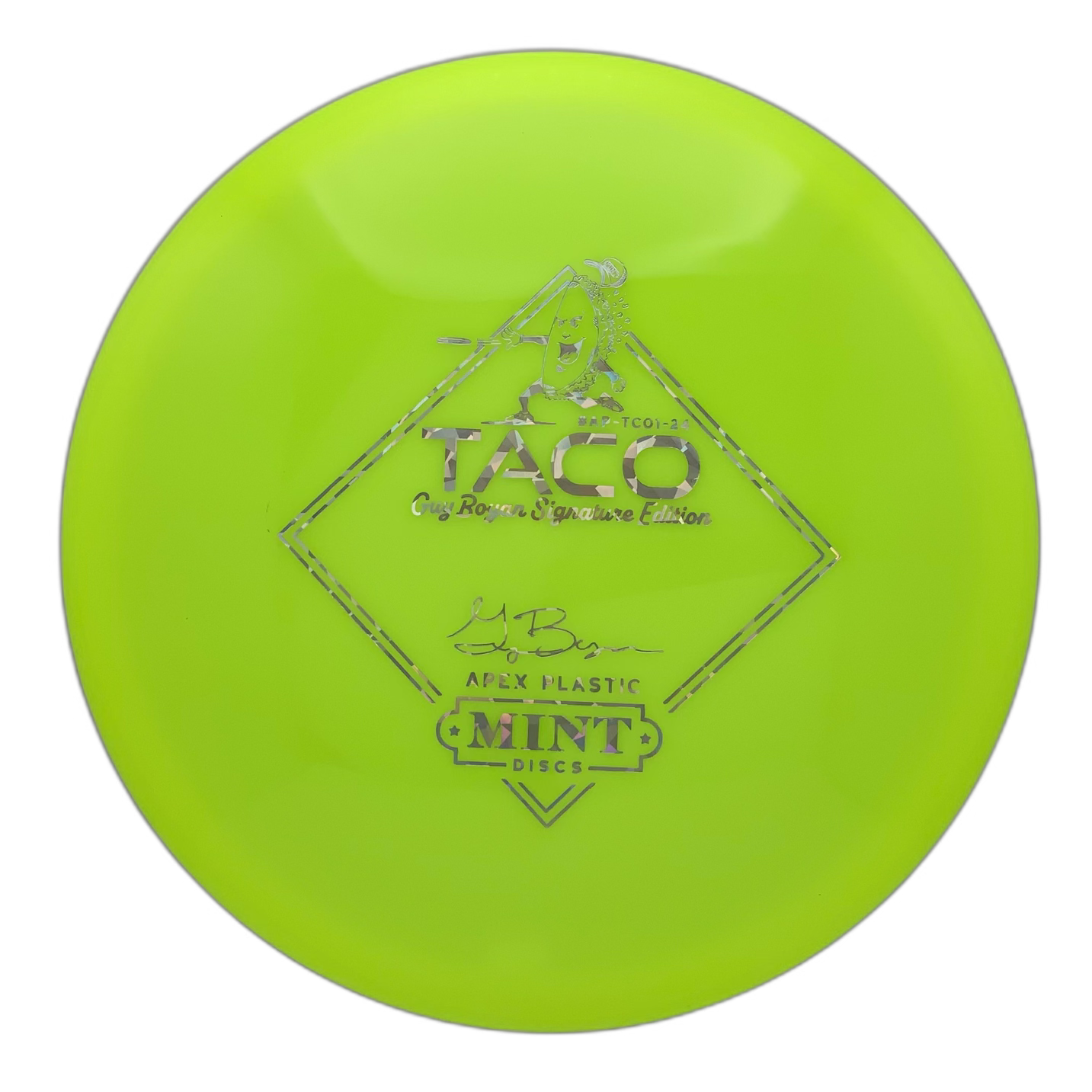 Mint Discs Taco Apex Green 4 - 177 - Astro Discs TX - Houston Disc Golf