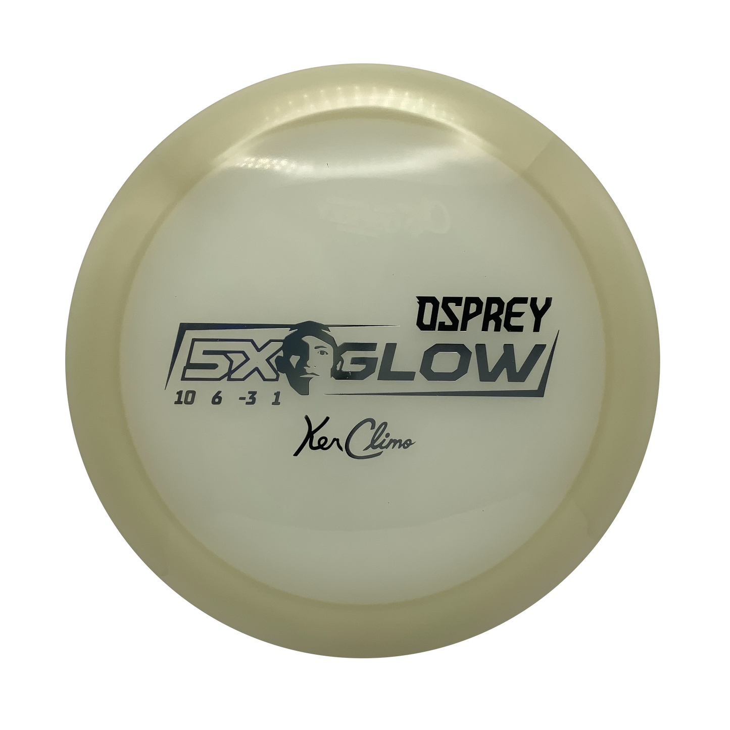 Climo Disc Golf Osprey Mega Glo #9 - 175-176 - Astro Discs TX - Houston Disc Golf