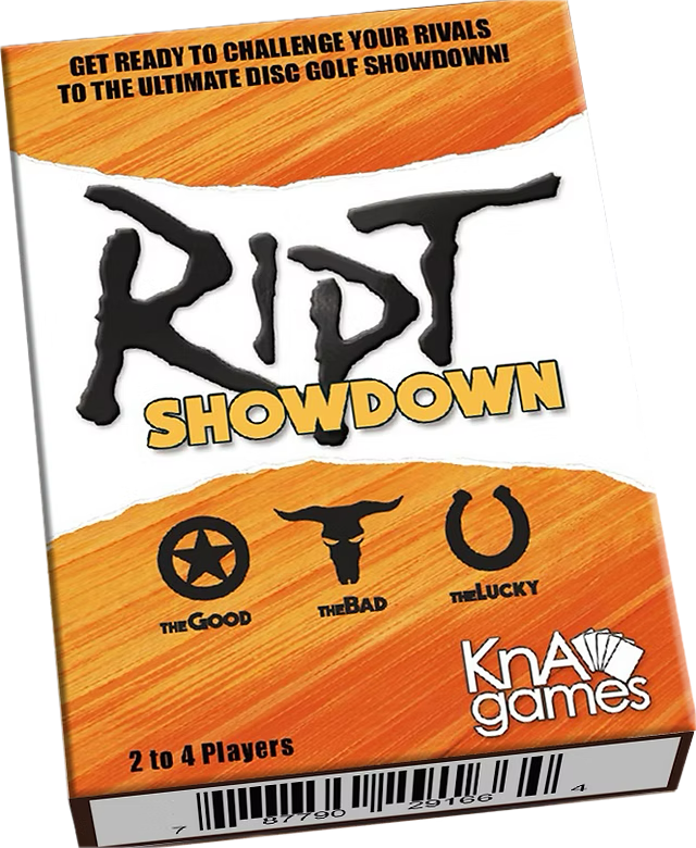 KnA Ript Showdown Card Game - Astro Discs TX - Houston Disc Golf