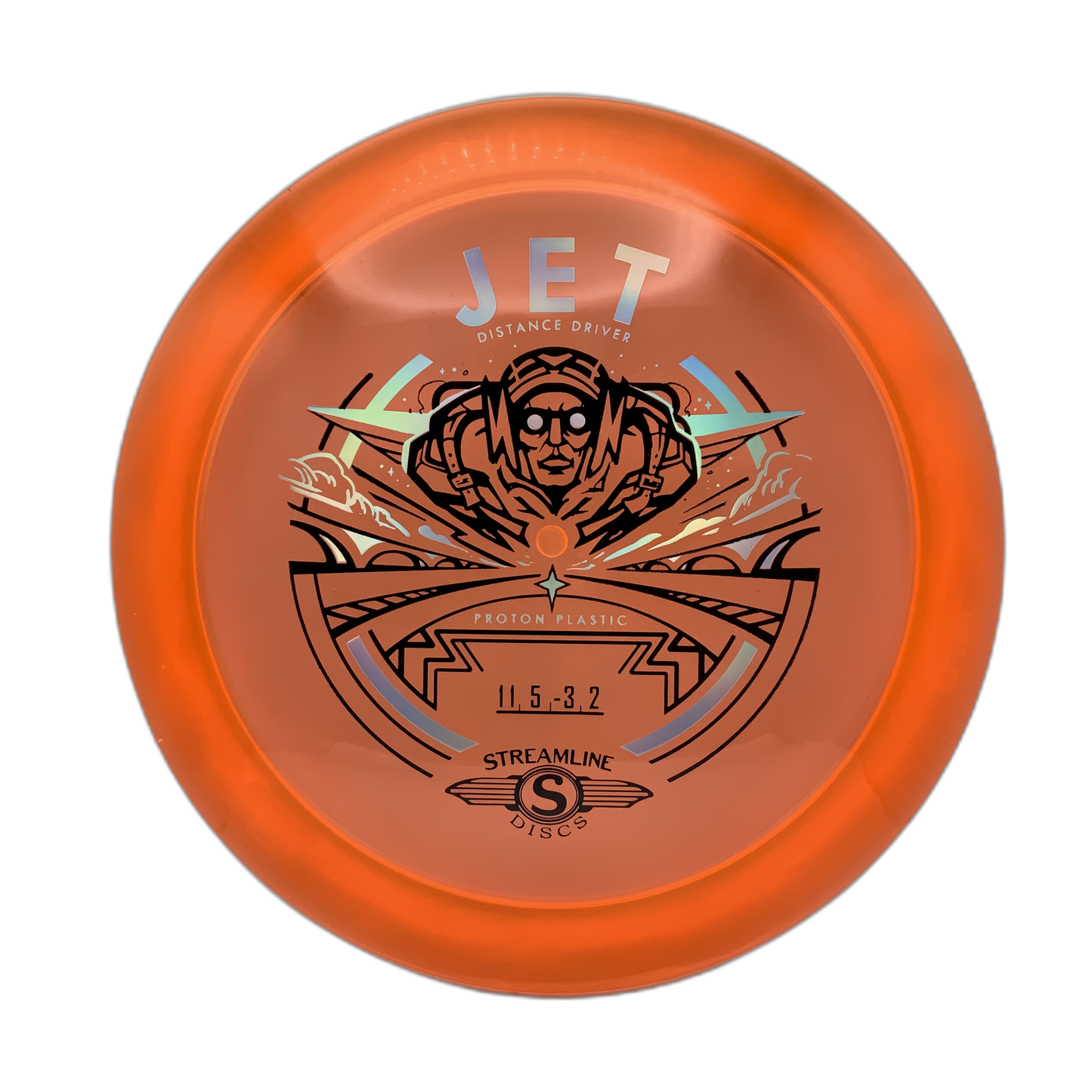 Streamline Jet Proton #35 - 173 - Astro Discs TX - Houston Disc Golf