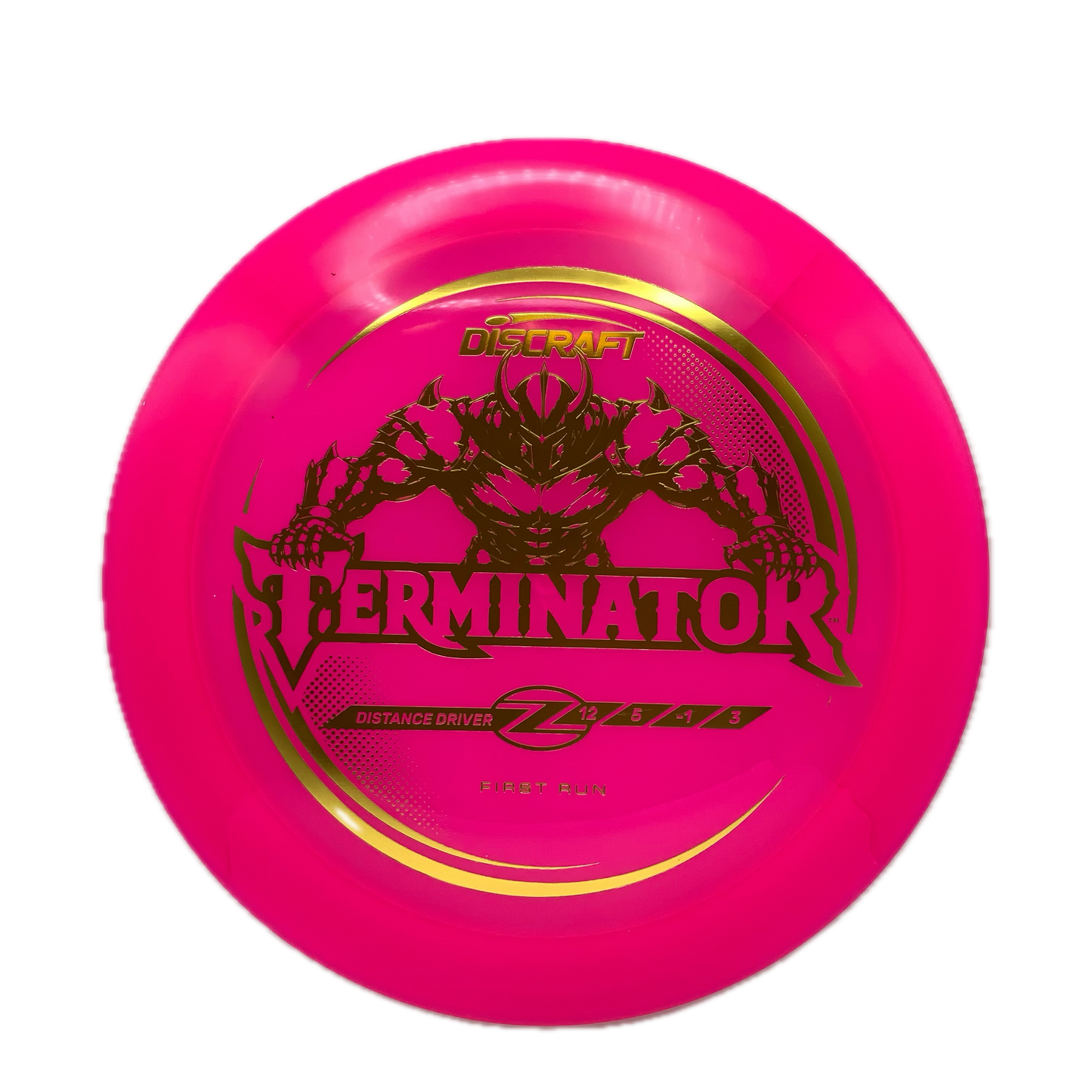 Discraft Terminator - First Run Z Z #36 - 177 - Astro Discs TX - Houston Disc Golf