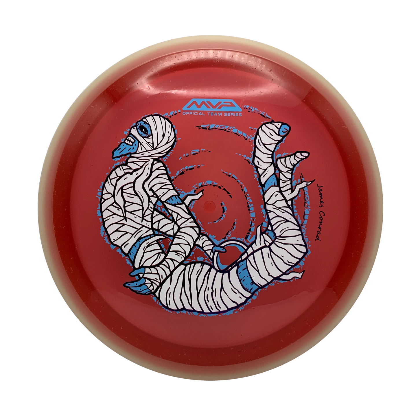 MVP Trail - James Conrad Halloween Team Series Eclipse Rim Particle Proton #40 - 170 - Astro Discs TX - Houston Disc Golf