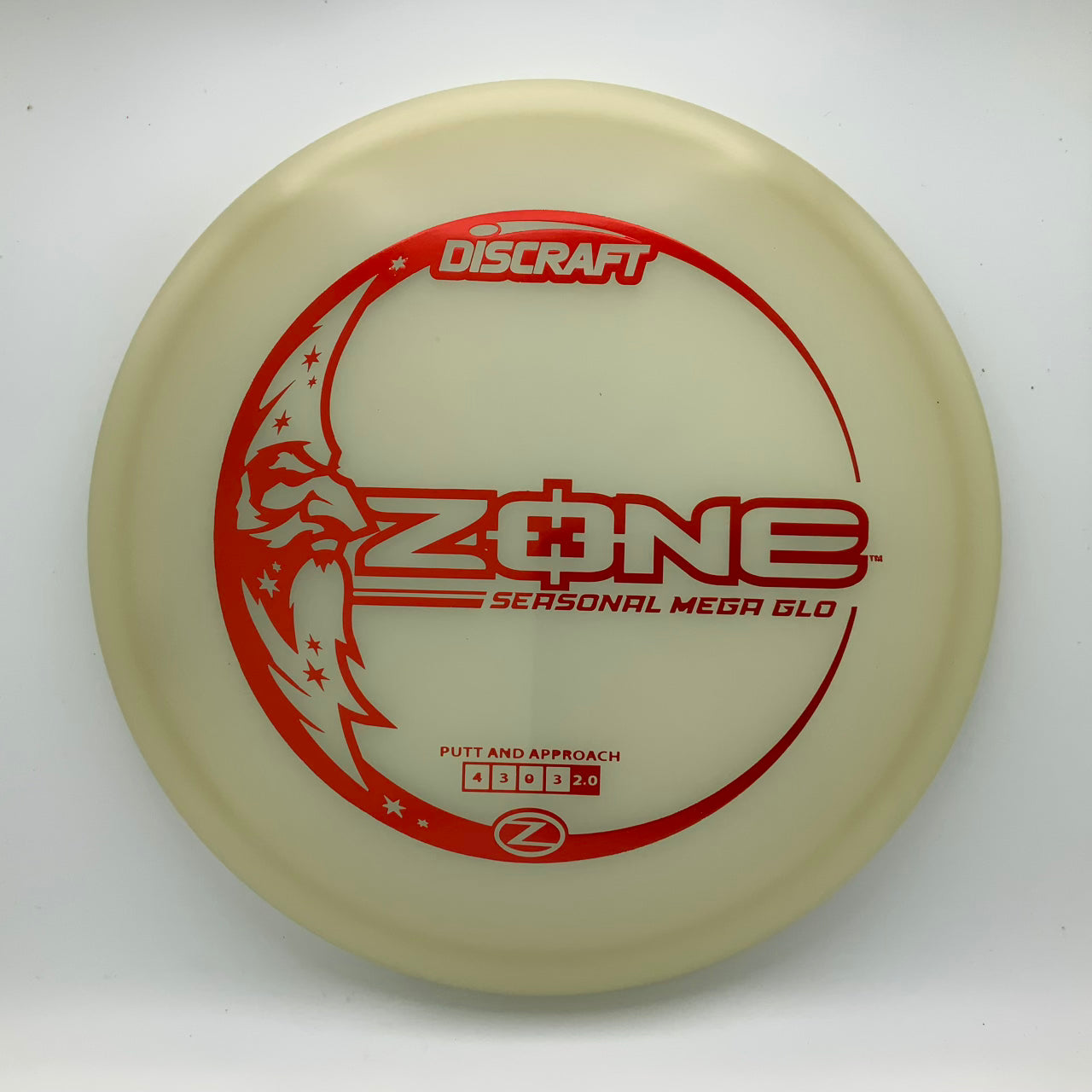 Discraft Zone - Mega Glo Z MegaGlo #53 - 173-174 - Astro Discs TX - Houston Disc Golf
