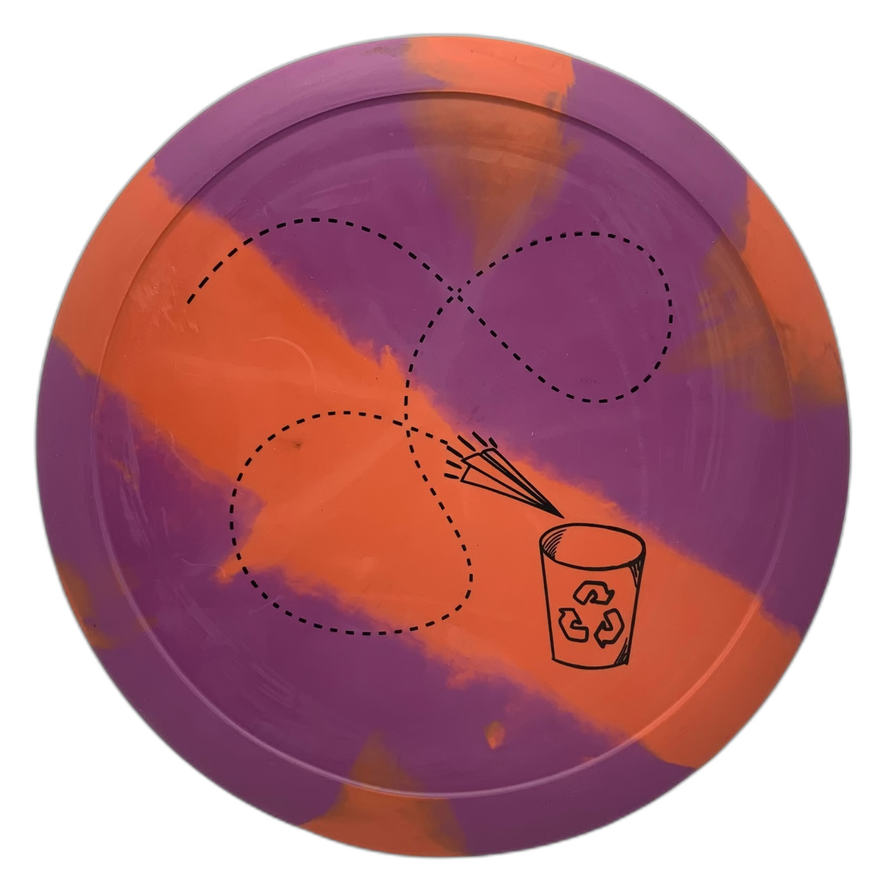 Elevation Intercepter ecoFlop - Orange Purple 2 - 171 - Astro Discs TX - Houston Disc Golf