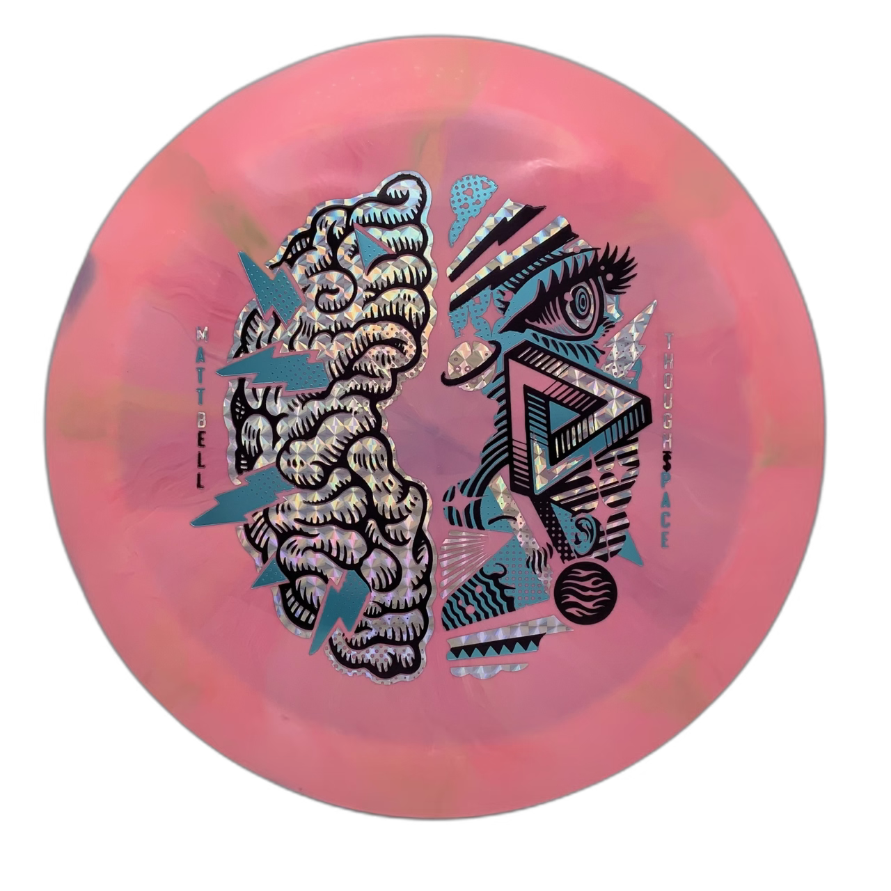 TSA Synapse Nebula Aura Pink 1 - 175 - Astro Discs TX - Houston Disc Golf
