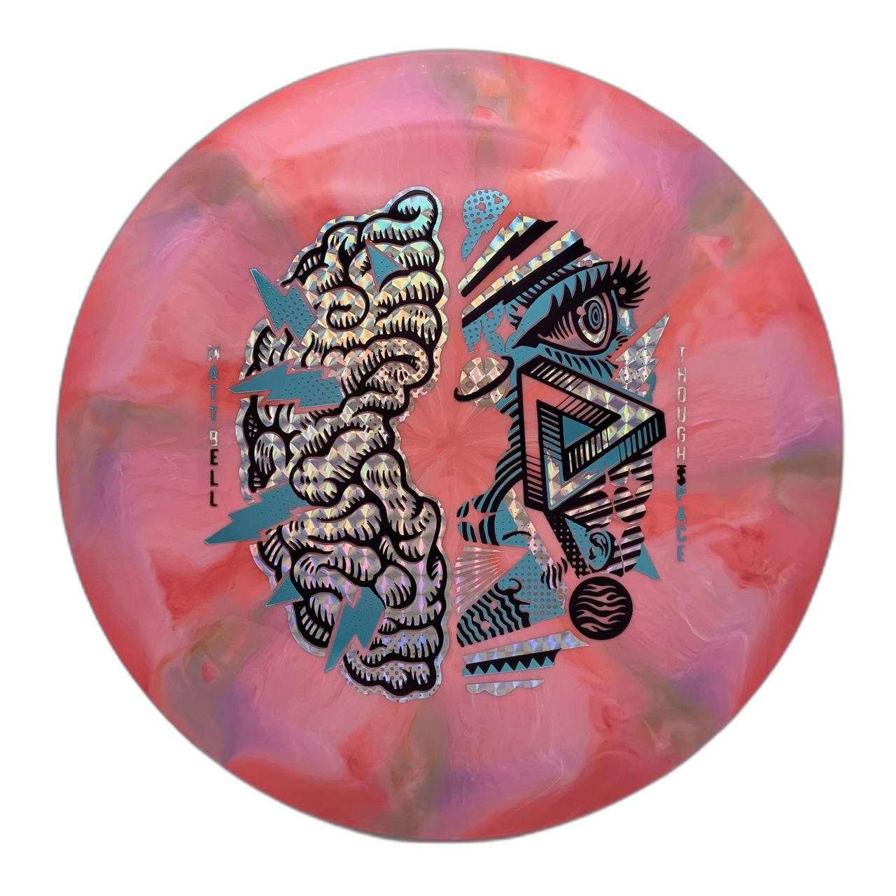 TSA Synapse Nebula Aura Pink 2 - 168 - Astro Discs TX - Houston Disc Golf