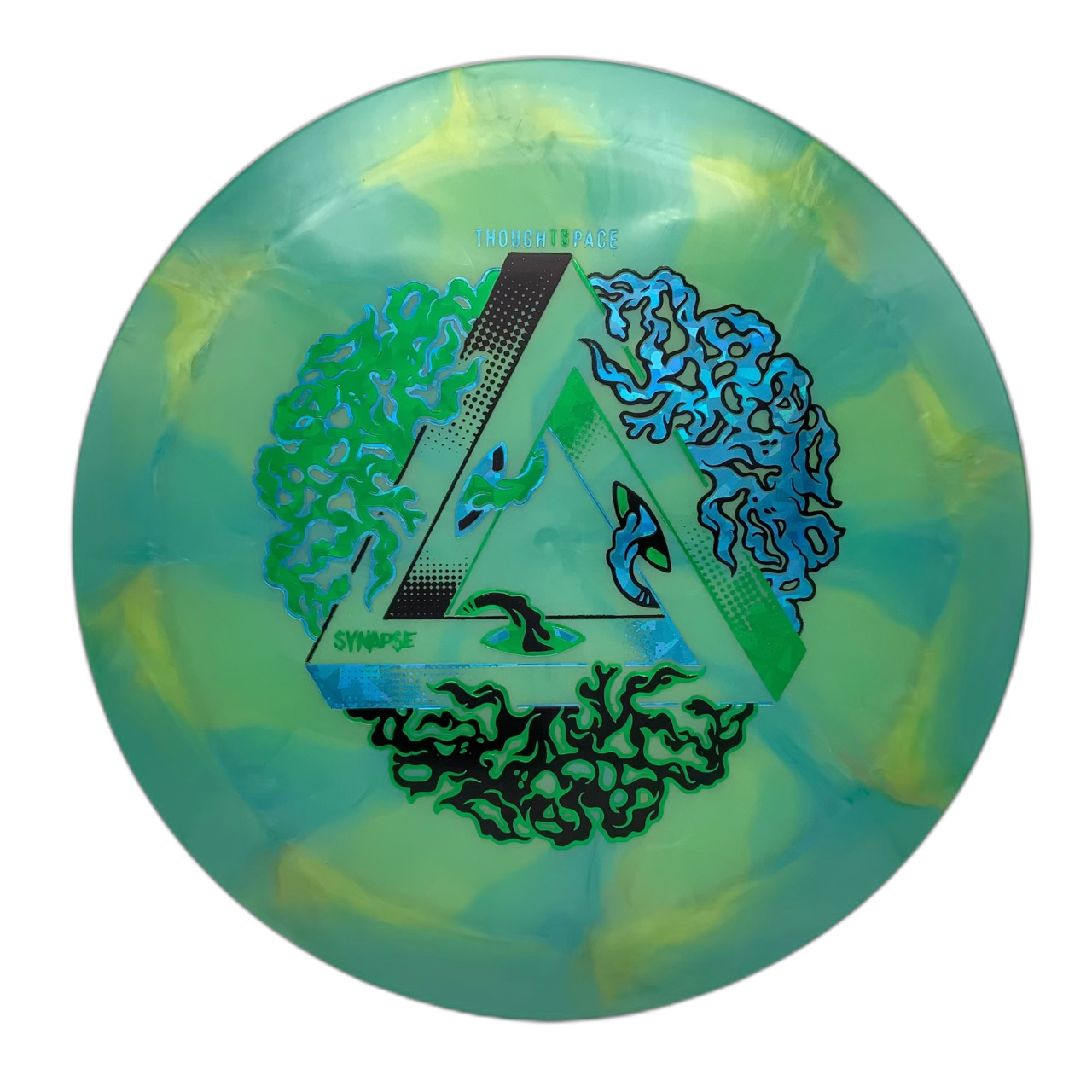 TSA Synapse Nebula Ethereal Green 2 - 175 - Astro Discs TX - Houston Disc Golf