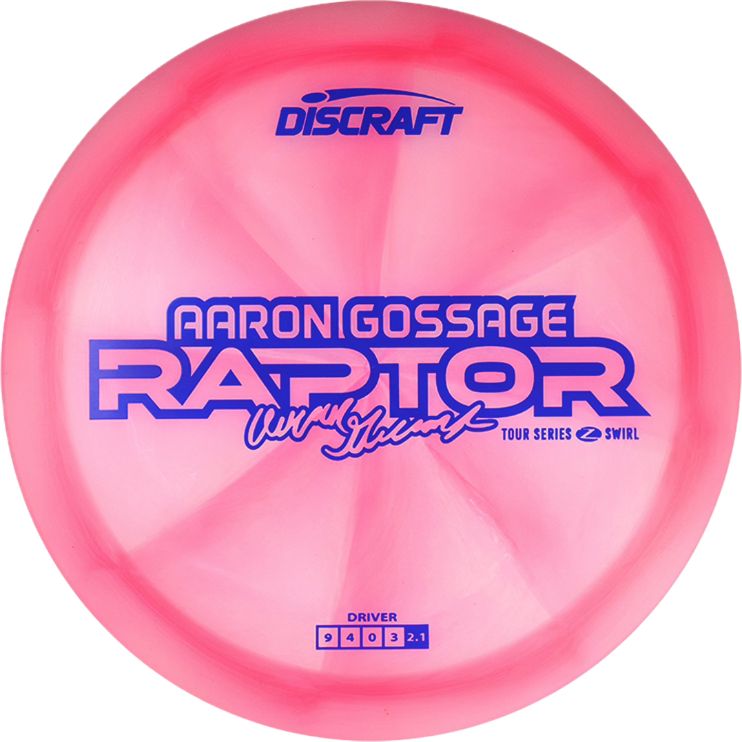 Discraft Raptor - 2025 Aaron Gossage Tour Series (Preorder) - Astro Discs TX - Houston Disc Golf