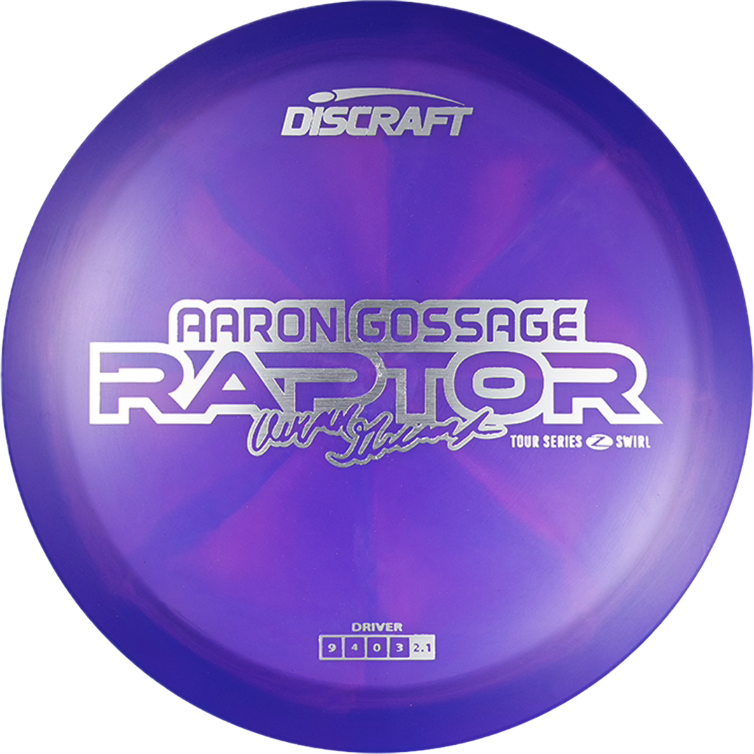 Discraft Raptor - 2025 Aaron Gossage Tour Series (Preorder) - Astro Discs TX - Houston Disc Golf