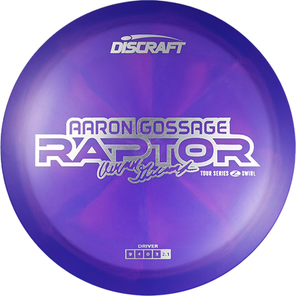 Discraft Raptor - 2025 Aaron Gossage Tour Series (Preorder) - Astro Discs TX - Houston Disc Golf