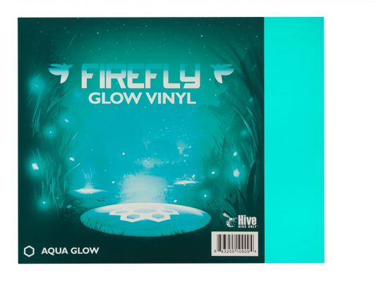 MVP Hive Firefly Glow Vinyls - Aqua Glow - Astro Discs TX - Houston Disc Golf
