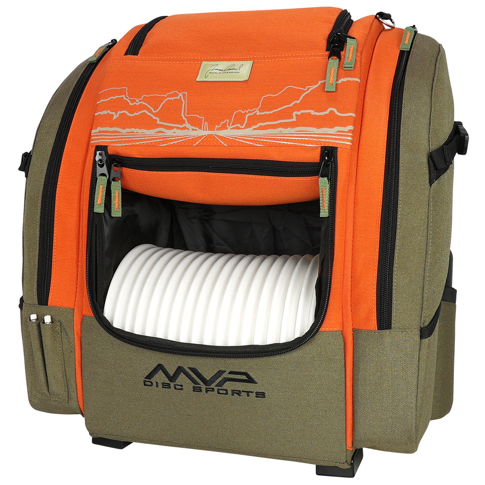MVP James Conrad Signature Edition Voyager Pro Olive Orange - Astro Discs TX - Houston Disc Golf