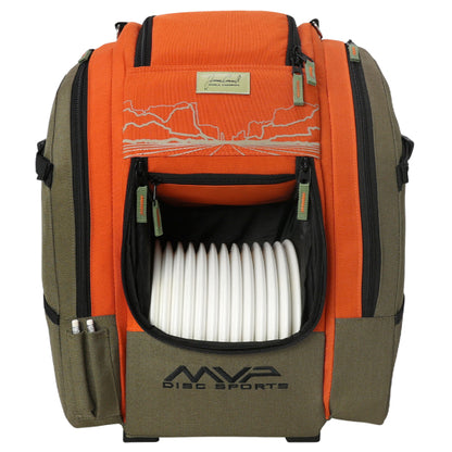 MVP James Conrad Signature Edition Voyager - Slim Olive Orange - Astro Discs TX - Houston Disc Golf
