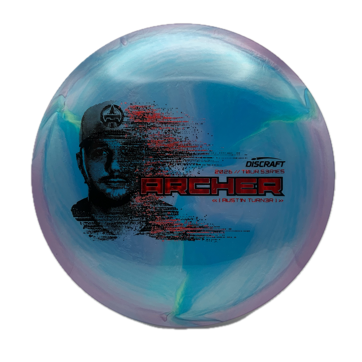 Discraft Archer - 2026 Tour Series Special Blend Titanium x Big Z Swirl #4 - 170-172 - Astro Discs TX - Houston Disc Golf