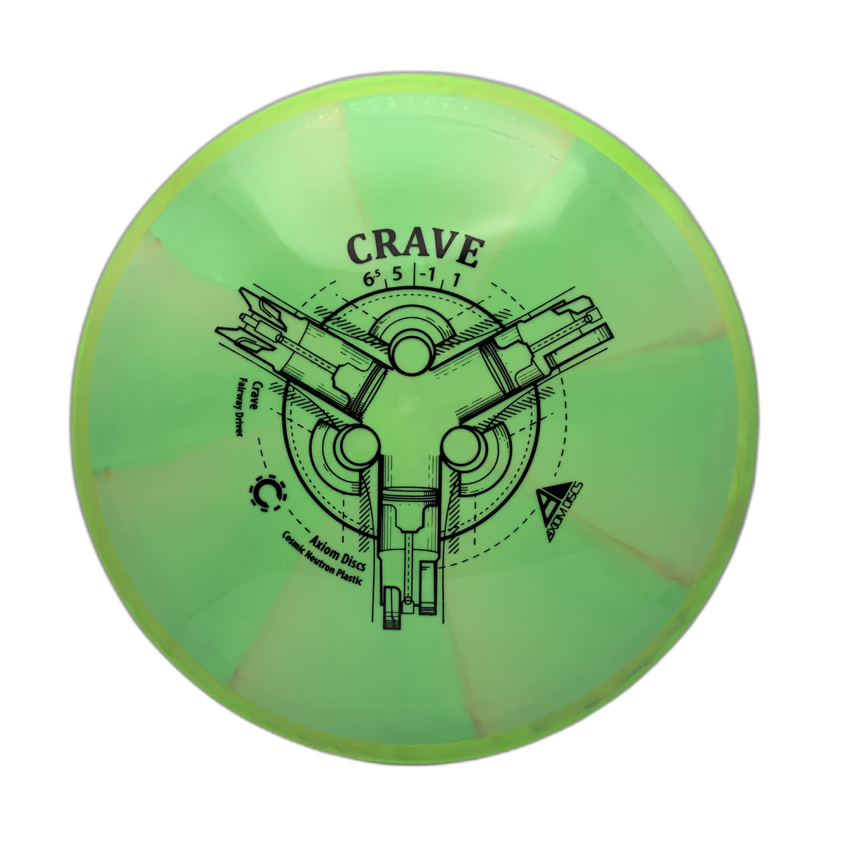Ast Driver Axiom Crave Disc - New Dual-Color Straight Flight Driver – Astro Discs TX